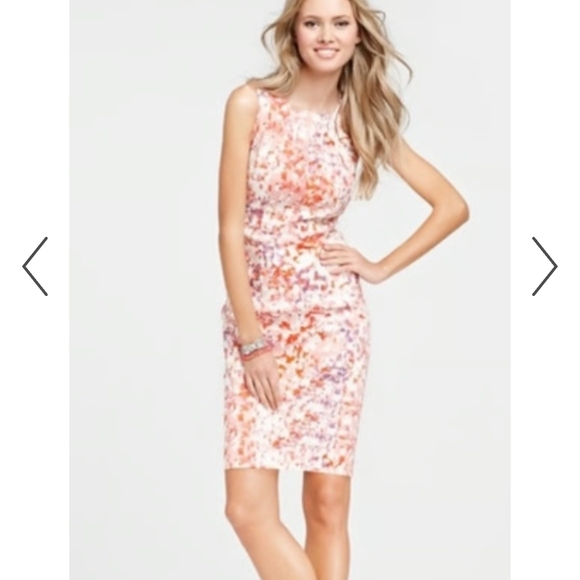 Ann Taylor Dresses & Skirts - Ann Taylor Multicolor Sleeveless Midi Dress